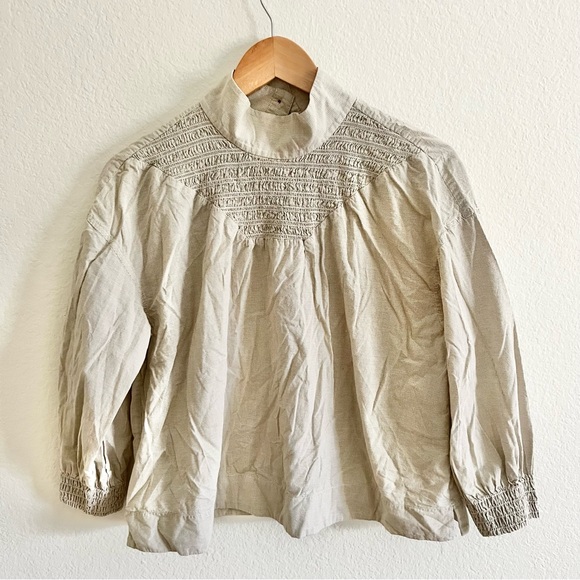 Everlane The Funnel-Neck Smock Top Sz S - Picture 5 of 8